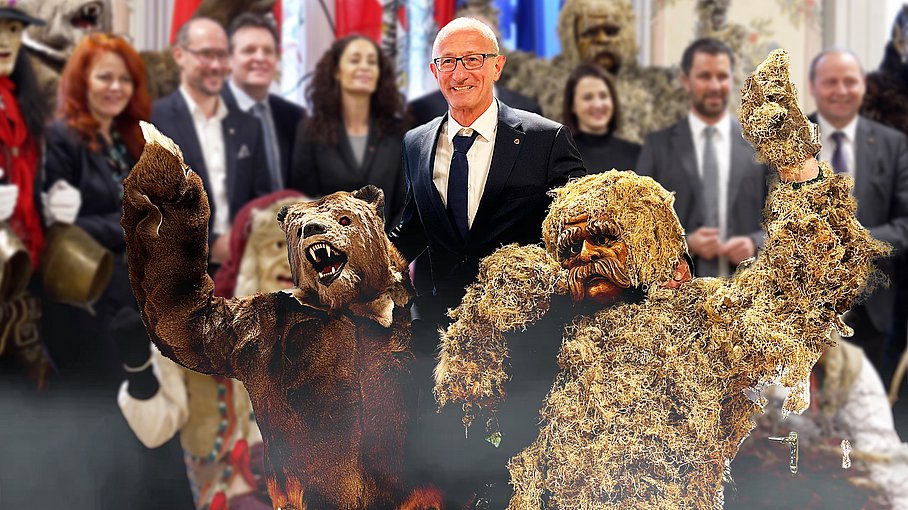 © Land Tirol Einladung zum Fisser Blockziehen