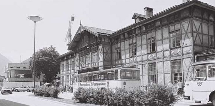 © Land Tirol - tiris Altes Bild Bahnhof