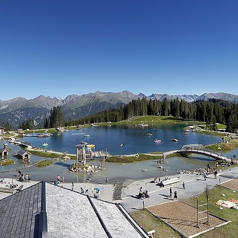 Der Erlebnispar Hög in Serfaus ist Ziel des Tiroler Familienfests 2024.