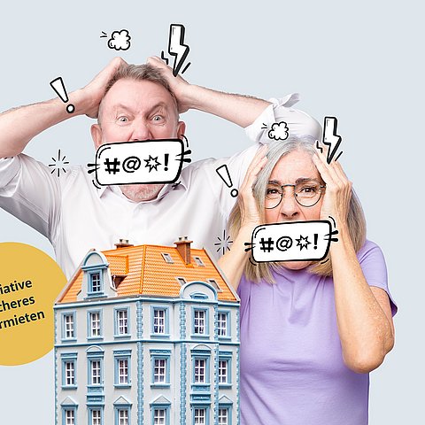 Zwei Vermieter ärgern sich