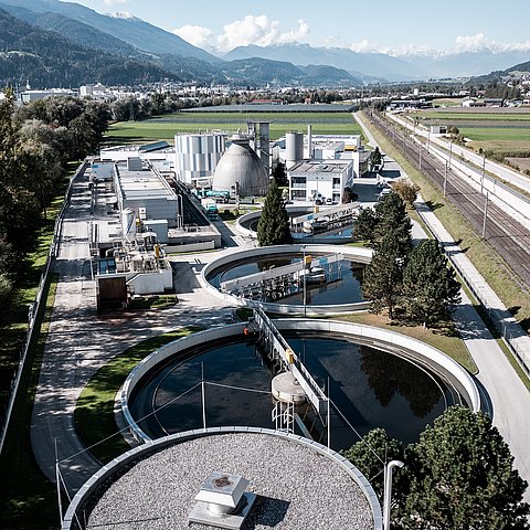 Kläranlage des Abwasserverbandes Hall i. T. 