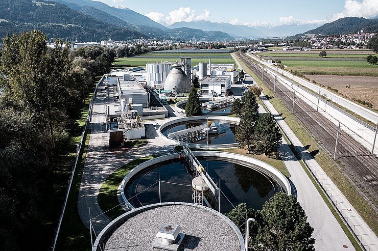 Kläranlage des Abwasserverbandes Hall i. T. 