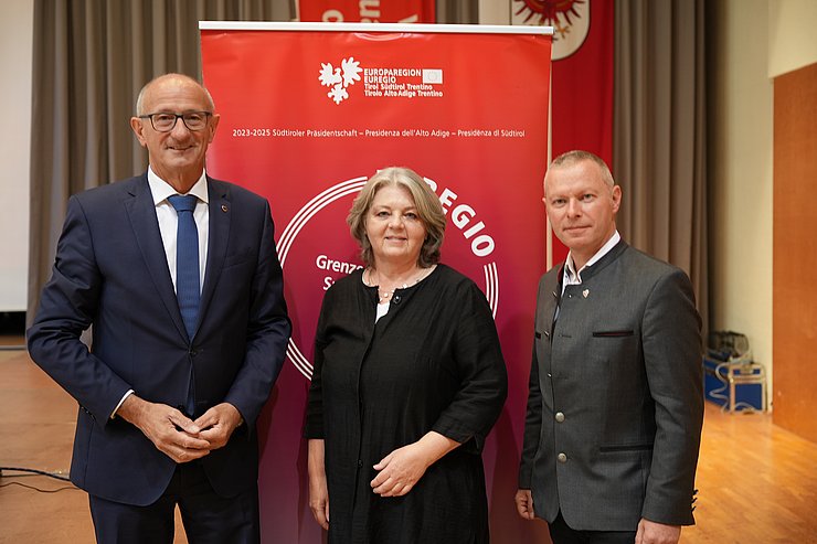 © Euregio/Gluderer Drei Personen