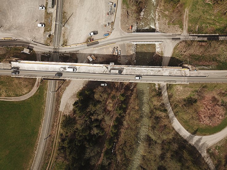 Generalsanierung obere Grundbachbrücke