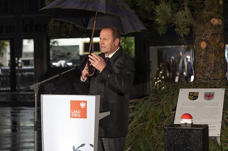 © Land Tirol/Die Fotografen LHStv Geisler bei seiner Rede