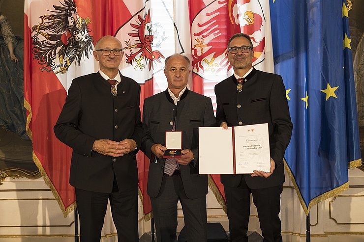 © Land Tirol/Sedlak Verdienstmedaille