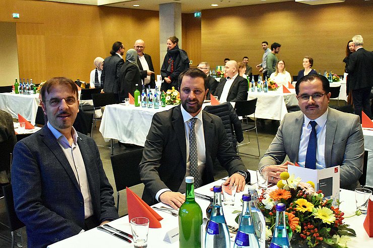 Zekirija Sejdini, Georg Dornauer und Hasan Yildirim