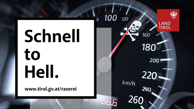 Symbolbild gegen Raserei