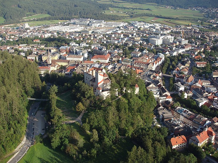 Stadtansicht von oben