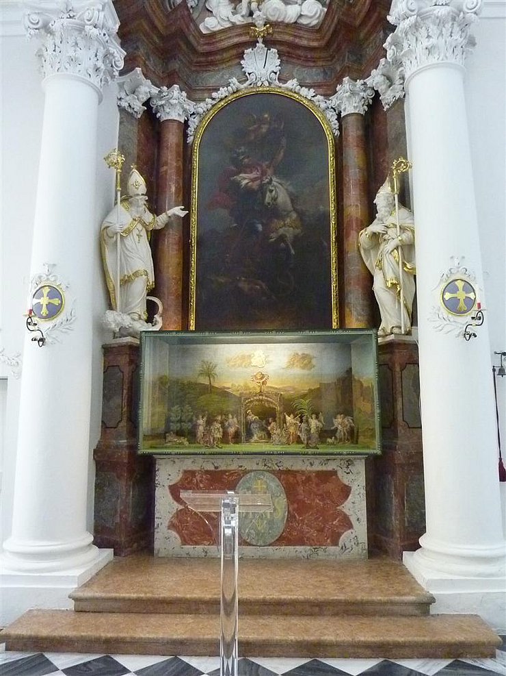 Krippe in der Georgskapelle