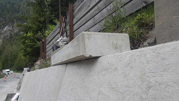 Betonfertigteilabdeckung 