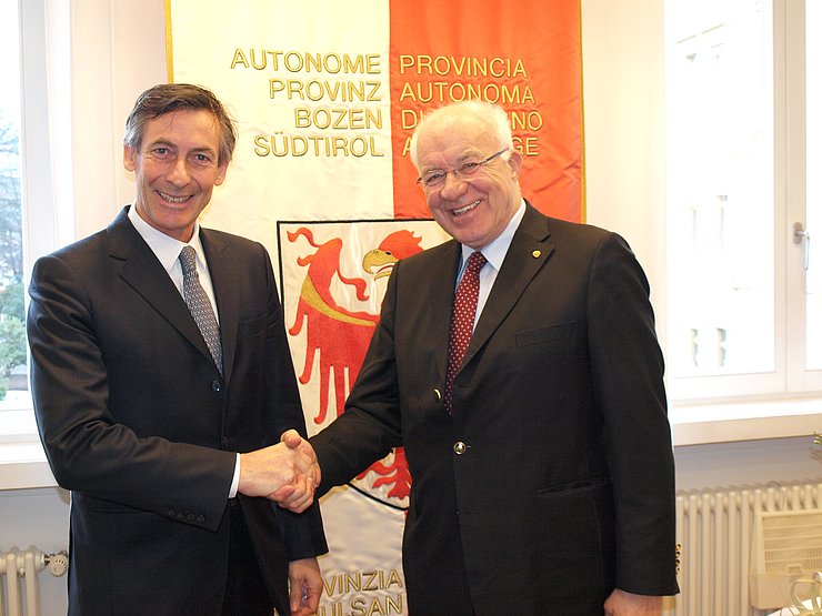 v.l. LTP Widmann, LTP van Staa