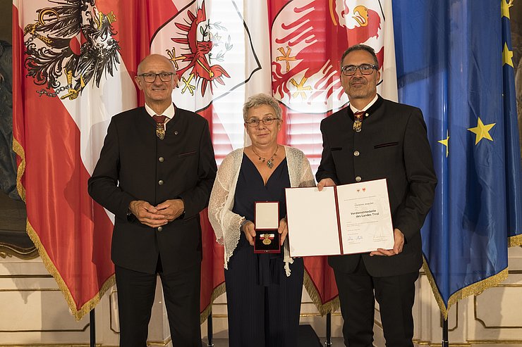 © Land Tirol/Sedlak Verdienstmedaille
