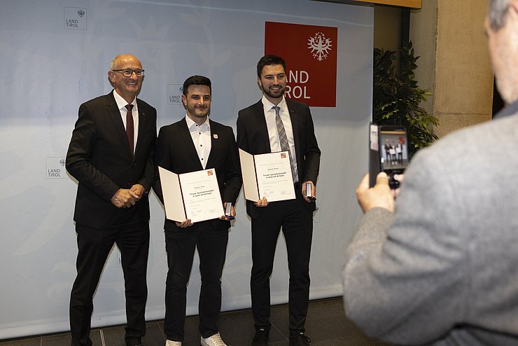 Impressionen Festakt Verleihung Tiroler Sportehrenzeichen 03. November 2025