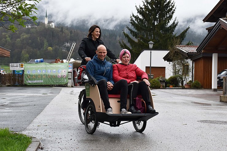 © Land Tirol/Feuersinger Rikscha-Fahrt