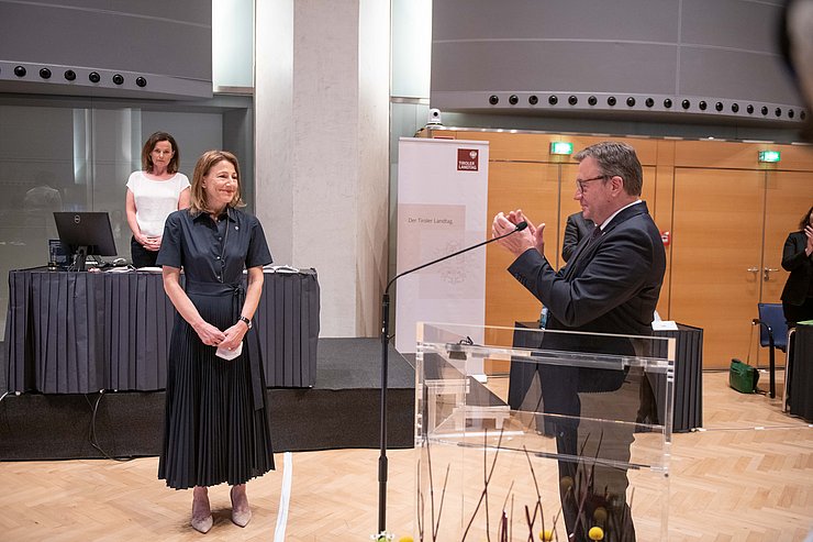 Annette Leja wurde als neue Gesundheitslandesrätin gewählt.