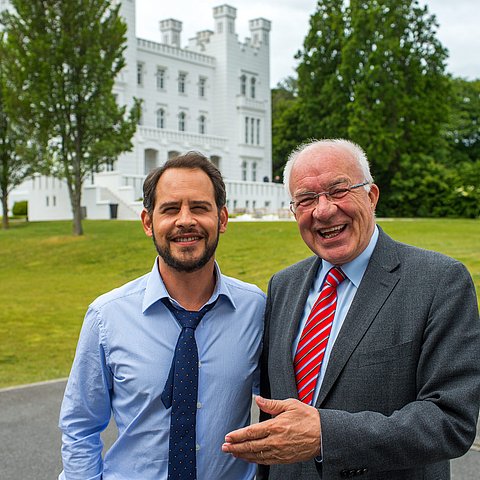 v.l. Moritz Bleibtreu, LTP van Staa