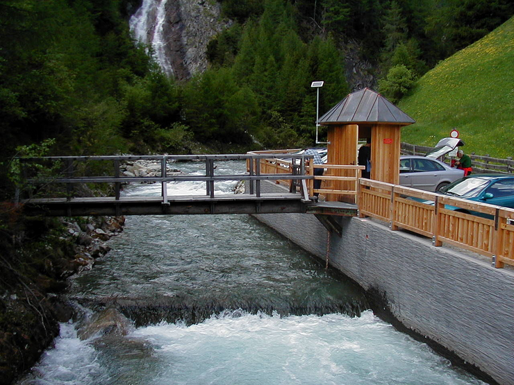 © Land Tirol/SG Hydrographie und Hydrologie Pegel Spöttling Kalserbach