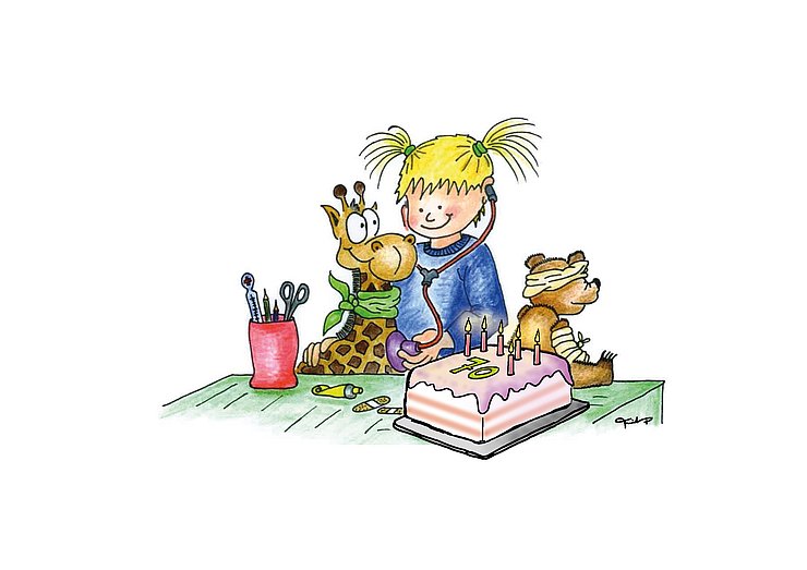 © Land Tirol Illustration Kindergartenvorsorgeprogramm