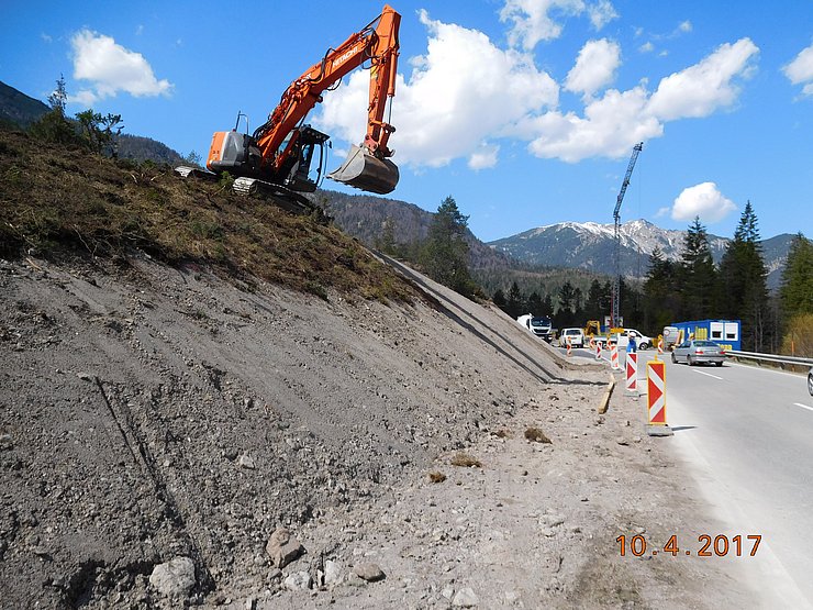 © Land Tirol/Bernhard Somweber Erdbauarbeiten