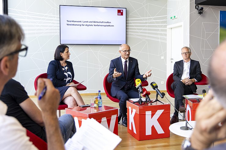 Personen im Austausch