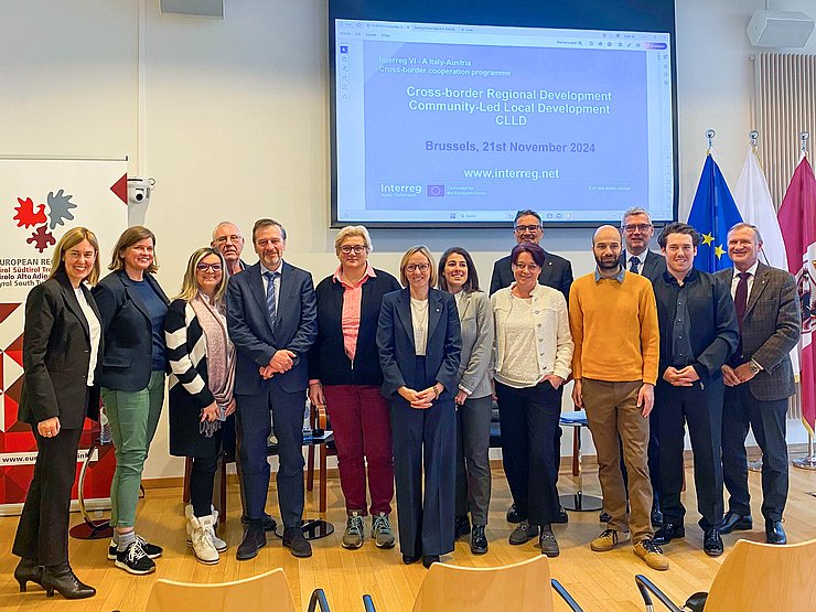 In der gemeinsamen Vertretung der Europaregion Tirol-Südtirol-Trentino fand heute ein Festakt zu zehn Jahren CLLD-Programm in Tirol und Südtirol statt.