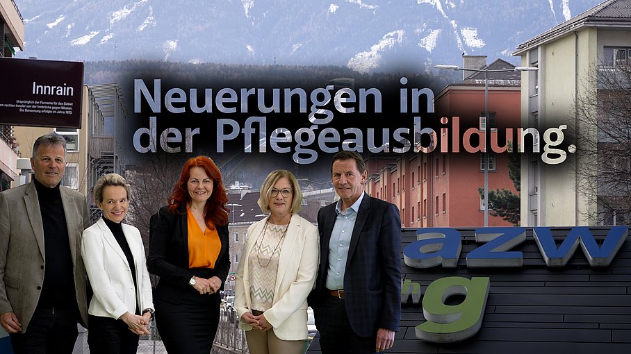 © Land Tirol/Raggl Neuerungen in der Pflegeausbildung