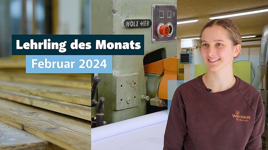 © Land Tirol/Rauch Lehrling des Monats Februar 2024