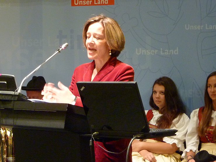 EOI-Präsidentin Burgi Volgger