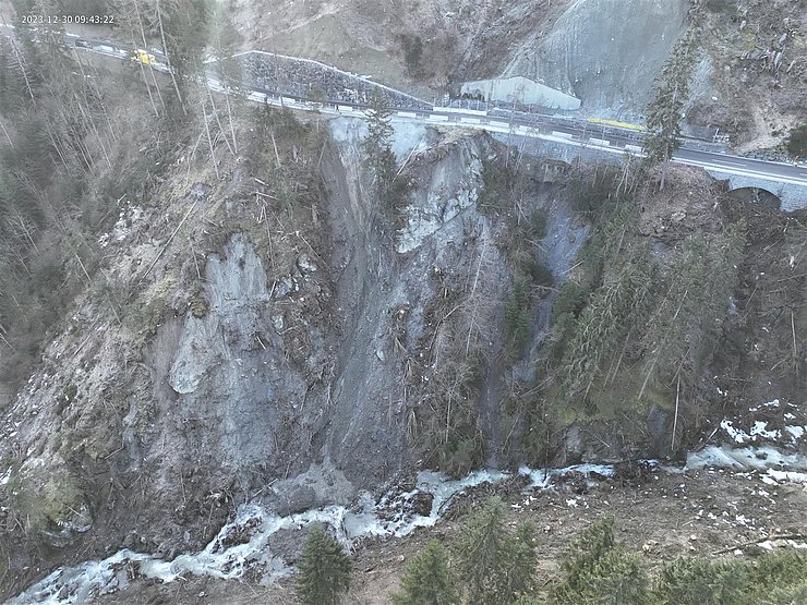 Foto Straße nach Mure