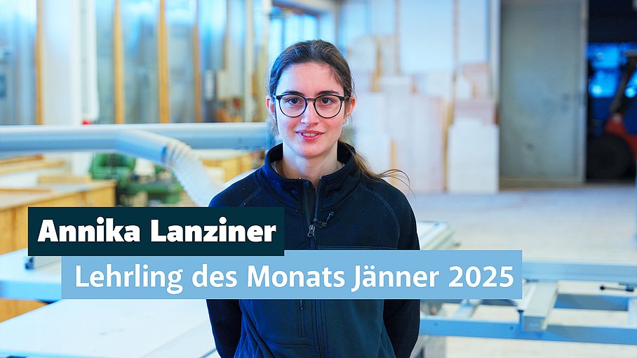 © Land Tirol/Järvinen Lehrling des Monats Jänner 2025
