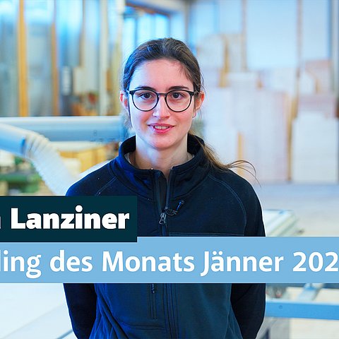  Annika Lanziner, Lehrling des Monats Jänner 2025