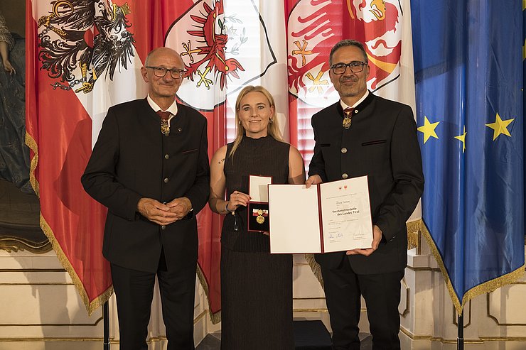 © Land Tirol/Sedlak Verdienstmedaille