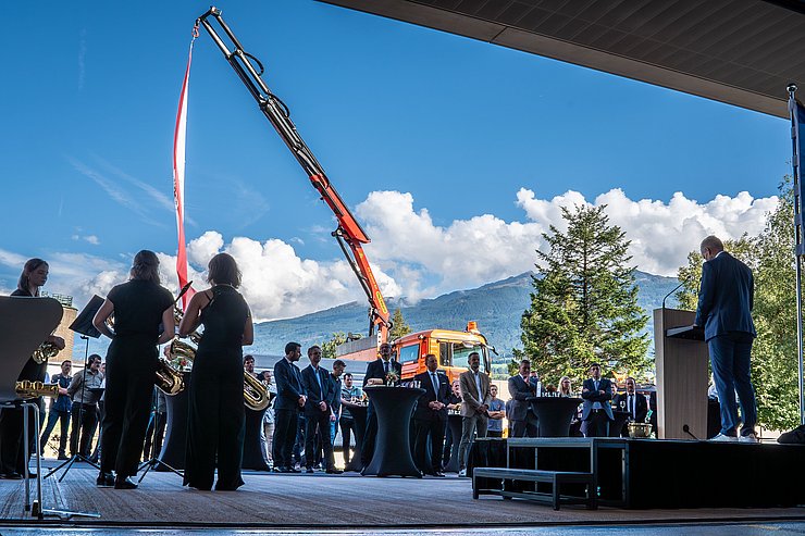 Aufnahme der Eröffnungsfeier