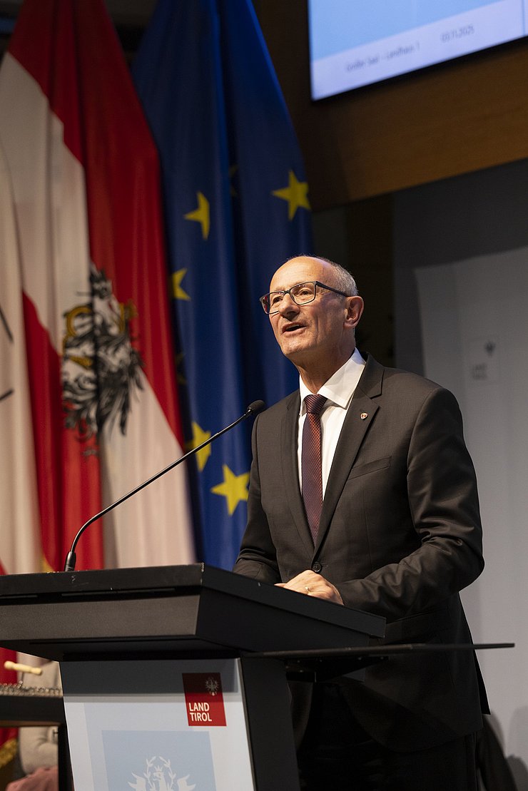 Impressionen Festakt Verleihung Tiroler Sportehrenzeichen 03. November 2025