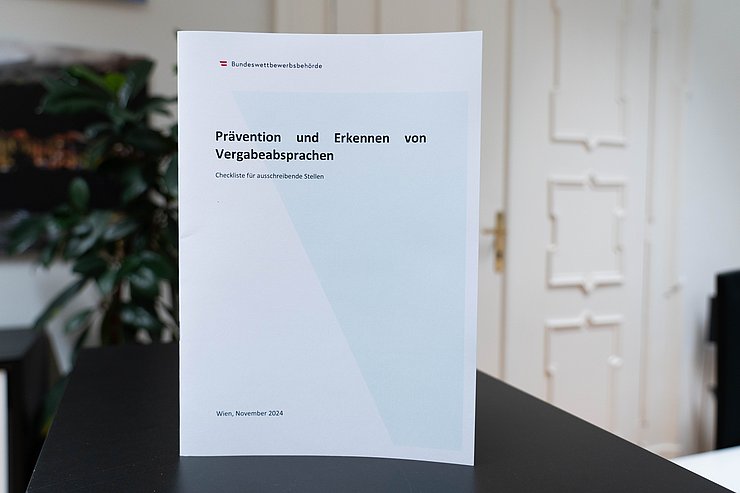 © Oswald/Landtagsdirektion Prävention und Erkennen von Vergabesprachen, Checkliste für ausschreibende Stellen