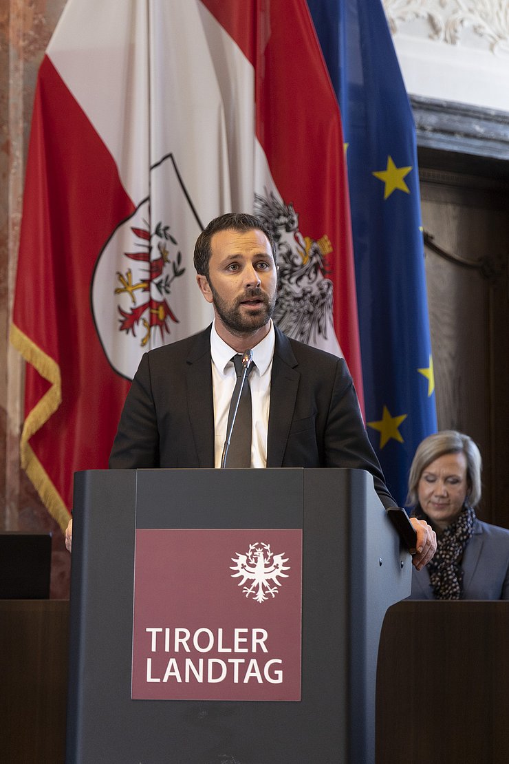 LHStv Dornauer am Rednerpult