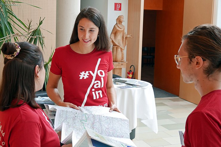 Vizepräsidentin Sophia Kircher traf sich heute mit "BotschafterInnen" der nachhaltigen Mobilität. 