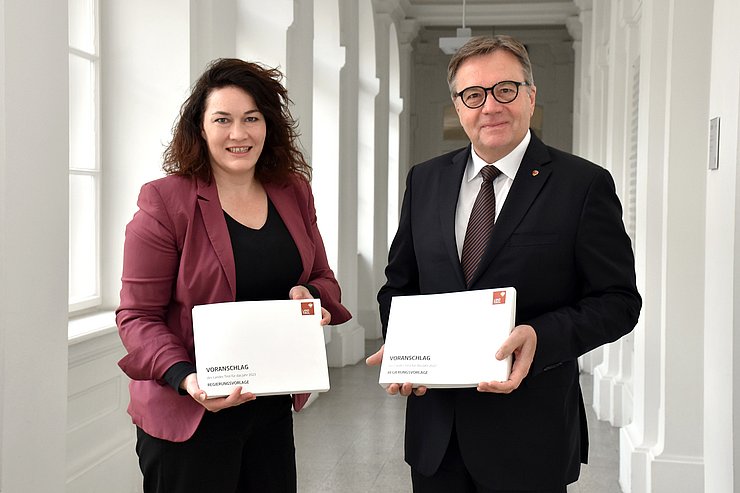 LH Günther Platter und LHStvin Ingrid Felipe 