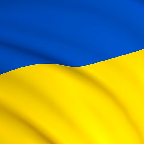 Ukraine-Flagge