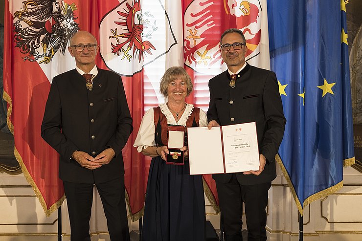 © Land Tirol/Sedlak Verdienstmedaille
