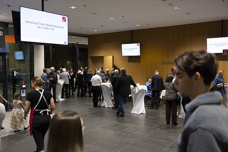 Impressionen Festakt Verleihung Tiroler Sportehrenzeichen 03. November 2025