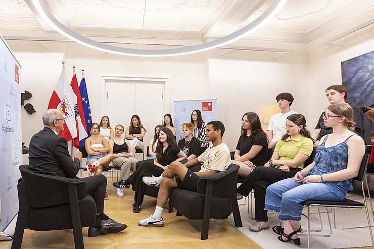 © Land Tirol/Die Fotografen Frag den LH im Landhaus