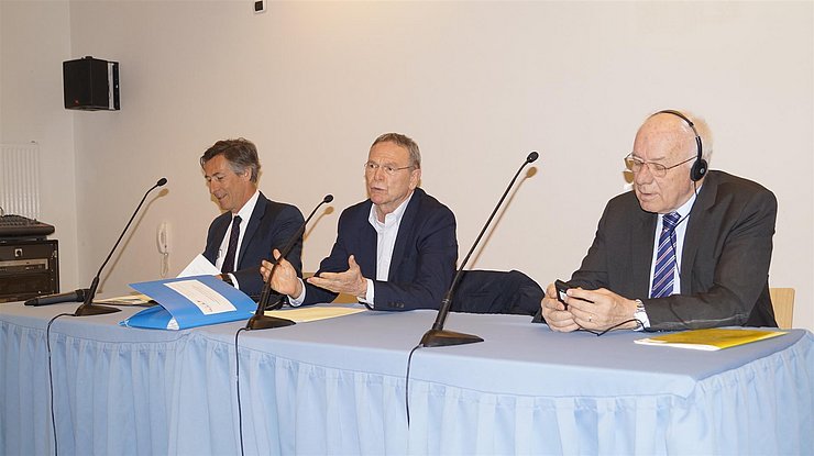 © Tiroler Landtag LTP Widmann/Südtirol, LTP Dorigatti/Trentino, LTP van Staa/Tirol