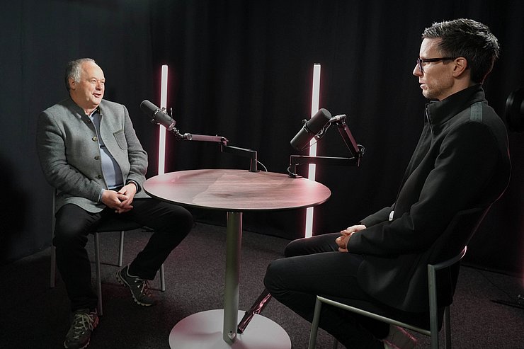 Stotter und Moderator