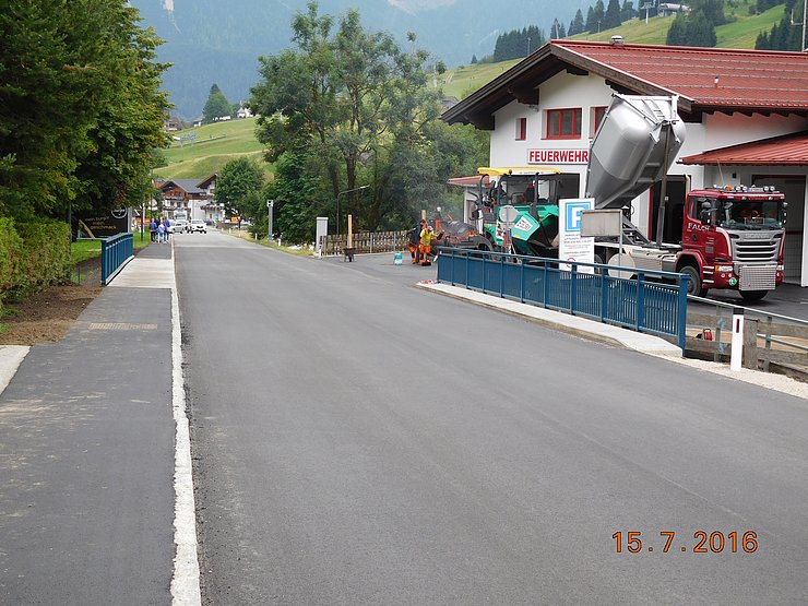 © Land Tirol/Somweber Neue Lussbachbrücke Blickrichtung Südost