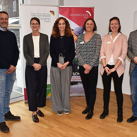 Gruppenfoto im Kinderzentrum Reutte