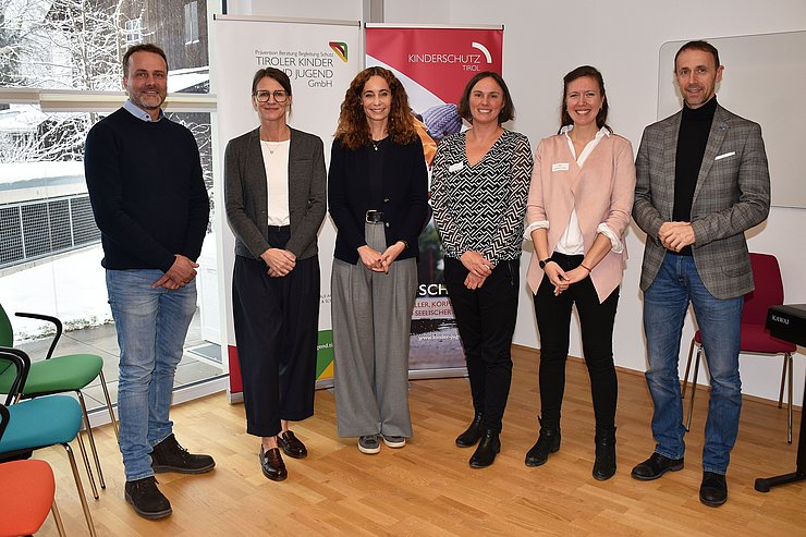 Gruppenfoto im Kinderzentrum Reutte
