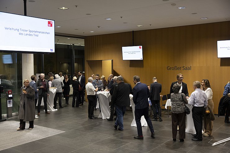 Impressionen Festakt Verleihung Tiroler Sportehrenzeichen 03. November 2025