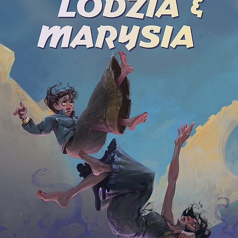 Das Cover der Graphic Novel „Lodzia und Marysia“ – eine Illustration des Tirolers Alwin Hecher. 